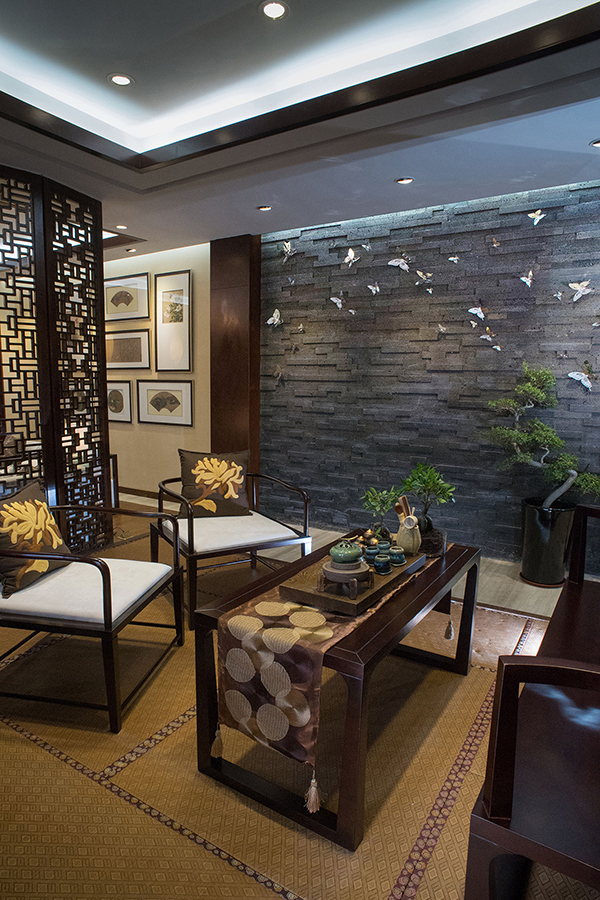 新中式風(fēng)格裝修，會(huì)舍裝修設(shè)計(jì)