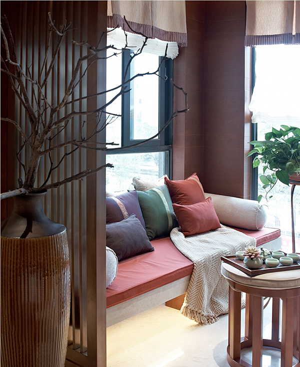 會(huì)舍的新中式裝修