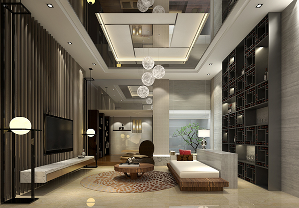 會舍裝修設(shè)計，新中式裝修設(shè)計