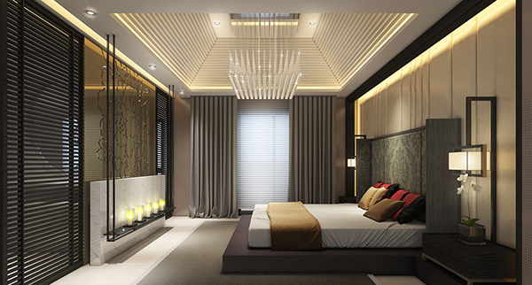 會舍裝修設(shè)計，新中式裝修設(shè)計