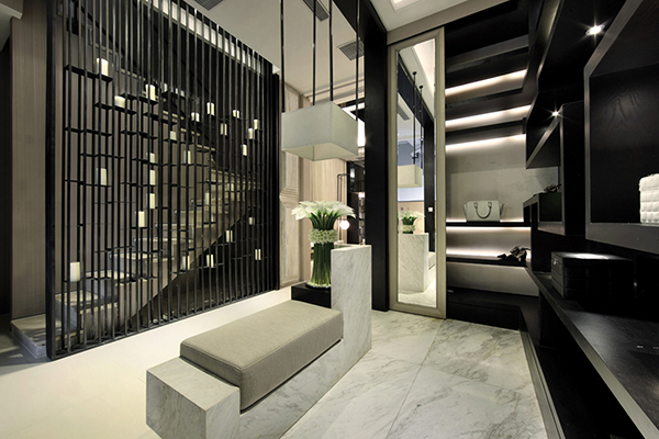 會舍裝修設計，新中式裝修設計