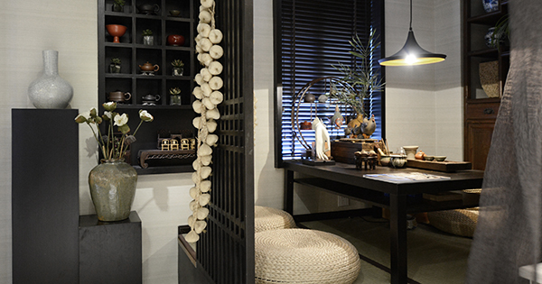 新中式裝修設計圖，會舍裝修圖