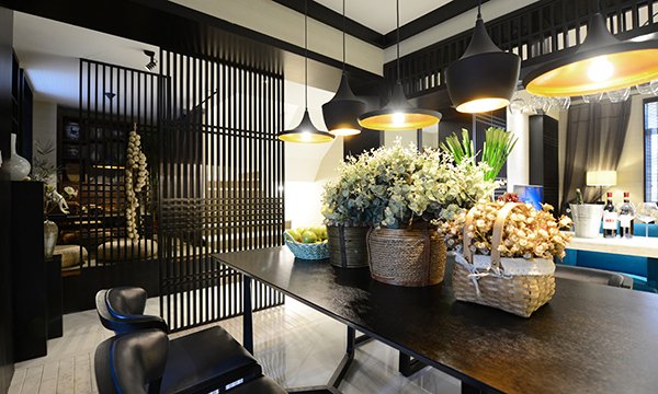 新中式裝修設計圖，會舍裝修圖