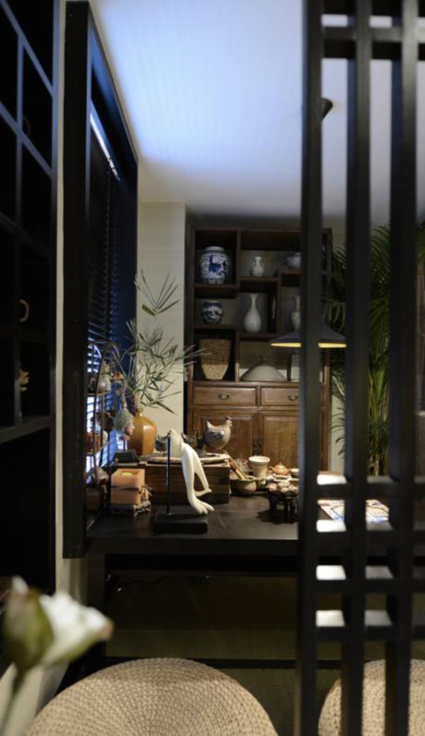 新中式裝修設(shè)計圖，會舍裝修圖