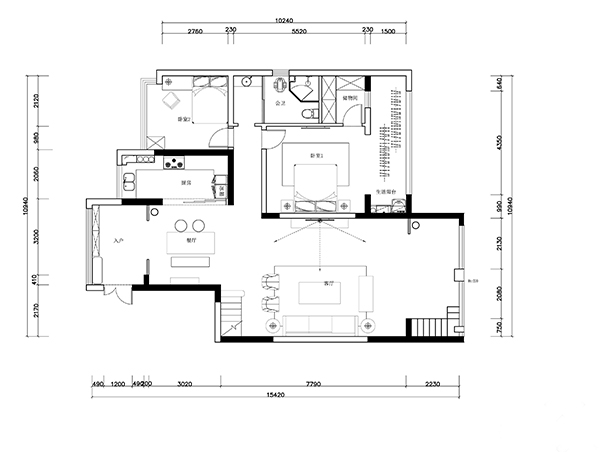 新中式裝修設(shè)計(jì)圖，會(huì)舍裝修設(shè)計(jì)圖