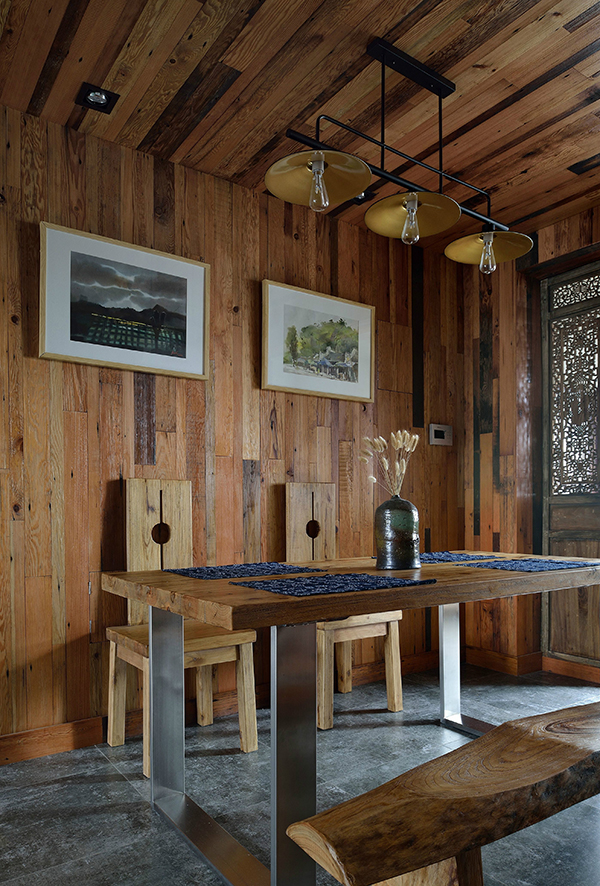 新中式裝修設計圖，會舍裝修設計圖