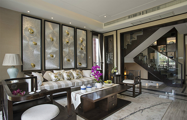 新中式裝修設(shè)計(jì)，新中式會(huì)舍裝修