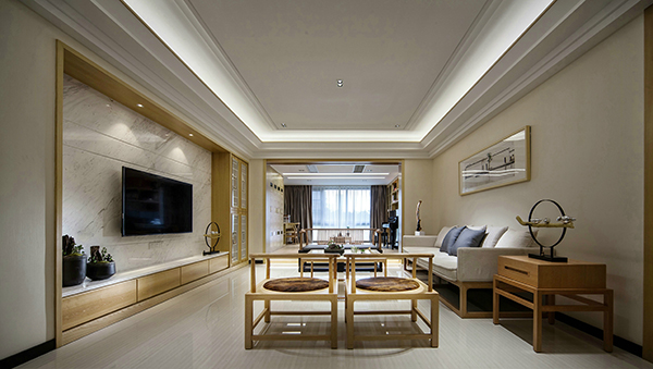 簡潔的會(huì)舍裝修，新中式裝修設(shè)計(jì)（二）