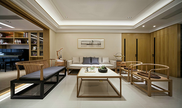 簡(jiǎn)潔的會(huì)舍裝修，新中式裝修設(shè)計(jì)（二）