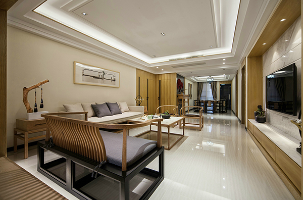 簡(jiǎn)潔的會(huì)舍裝修，新中式裝修設(shè)計(jì)（二）