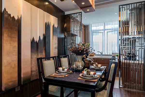 新中式裝修設(shè)計，會舍裝修(三)