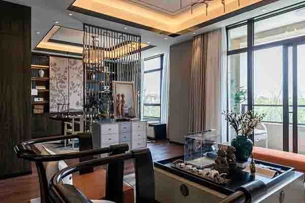 新中式裝修設(shè)計，會舍裝修(三)