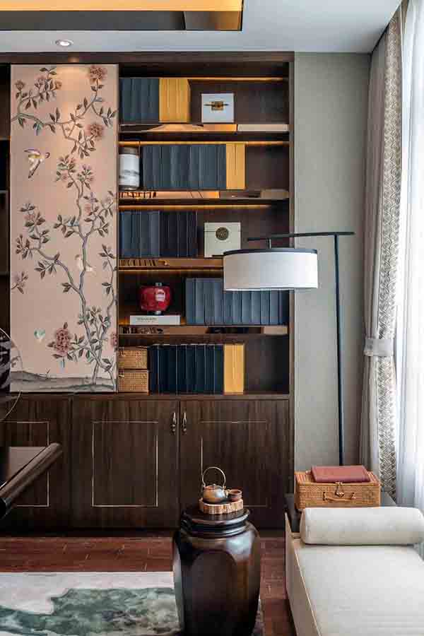 新中式裝修設(shè)計，會舍裝修(三)