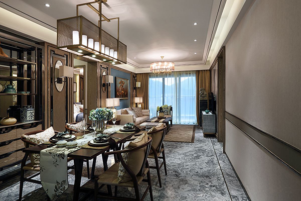 新中式裝修設計，會舍裝修(六)