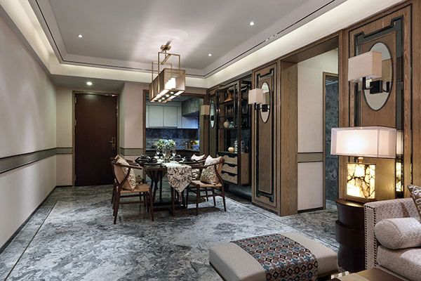 新中式裝修設計，會舍裝修(六)