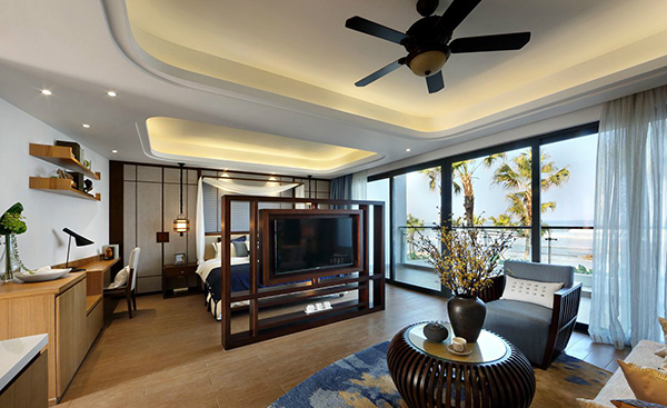 新中式裝修設(shè)計，會舍裝修(八)