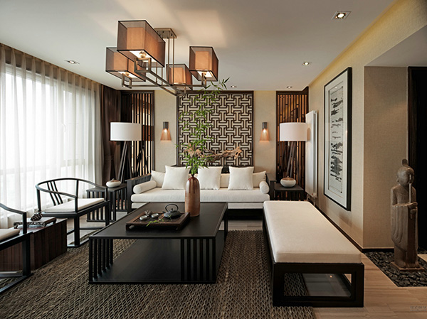 新中式裝修，會舍裝修設(shè)計(三)