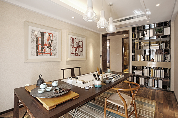 新中式裝修，會舍裝修設(shè)計(五)