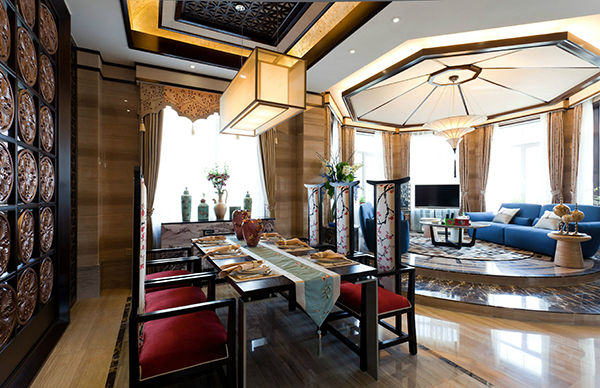 新中式裝修設(shè)計(jì)，會(huì)舍裝修設(shè)計(jì)(四)