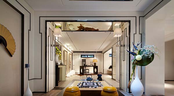 新中式裝修設(shè)計(jì)，會(huì)舍裝修設(shè)計(jì)圖（一）