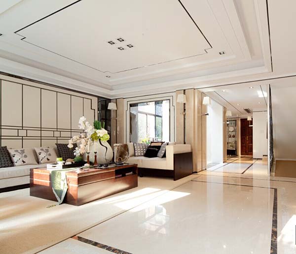 新中式裝修設(shè)計，會舍裝修設(shè)計圖（一）