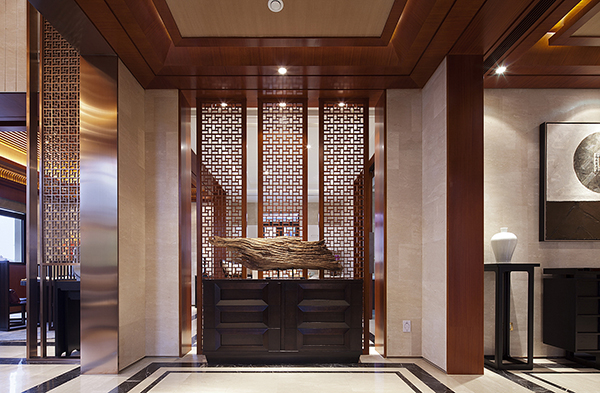 新中式裝修設(shè)計(jì)，會(huì)舍裝修設(shè)計(jì)圖(二)