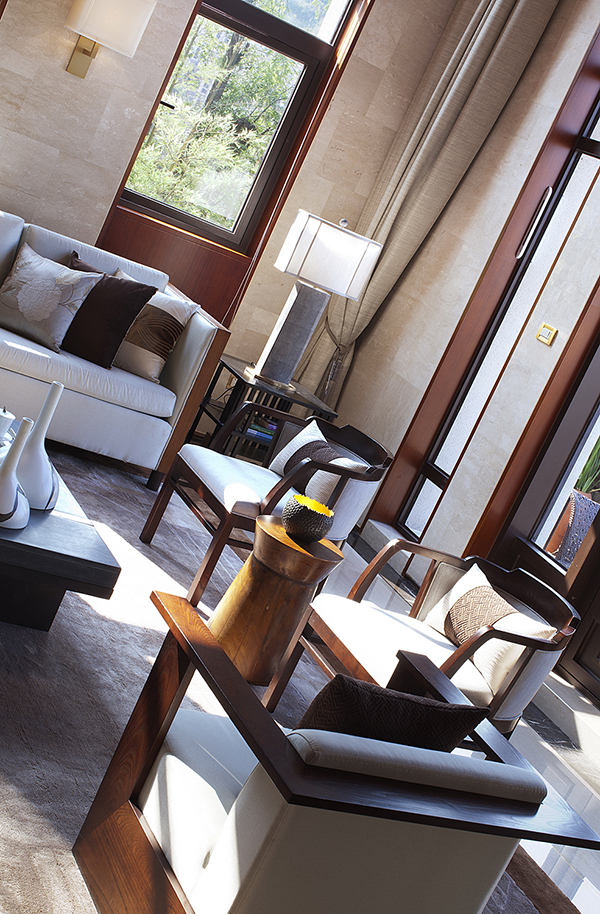 新中式裝修設(shè)計，會舍裝修設(shè)計圖(二)