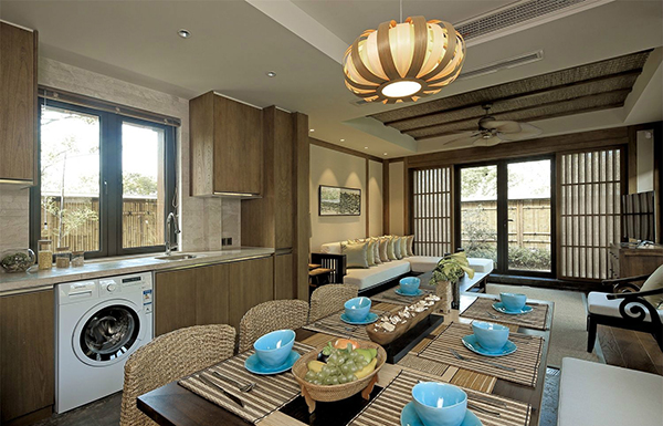 新中式裝修設(shè)計(jì)，會(huì)舍裝修設(shè)計(jì)圖(五)