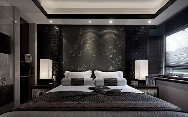 新中式裝修設(shè)計，會舍裝修設(shè)計圖(六)