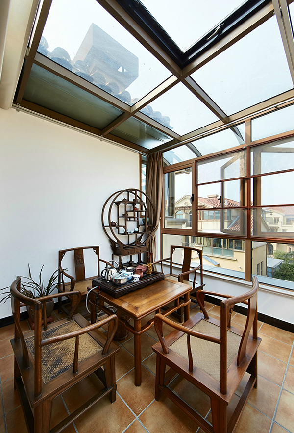 新中式裝修設(shè)計(jì)，會(huì)舍裝修設(shè)計(jì)圖(八)