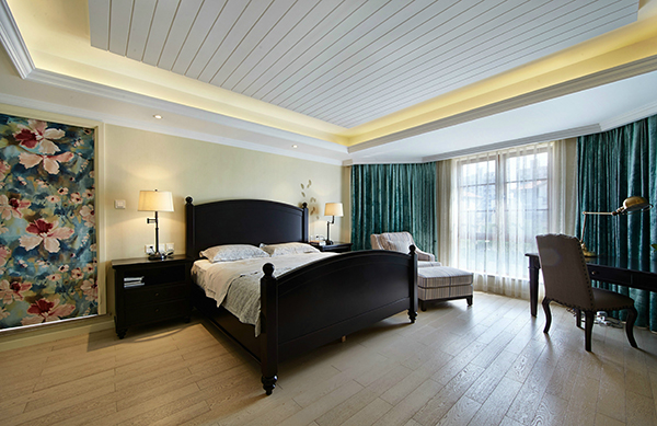 新中式裝修設(shè)計，會舍裝修設(shè)計圖(八)