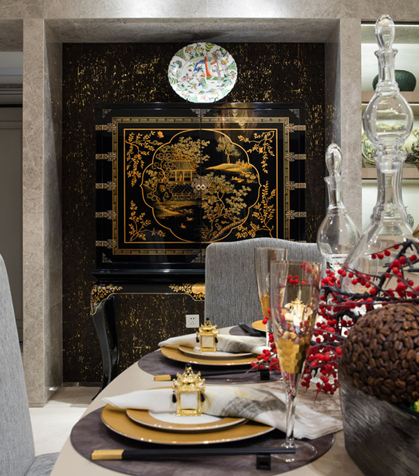 新中式裝修設(shè)計，會舍裝修設(shè)計圖(十)