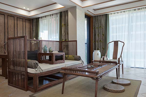會(huì)舍裝修設(shè)計(jì)圖，新中式會(huì)舍裝修（三）