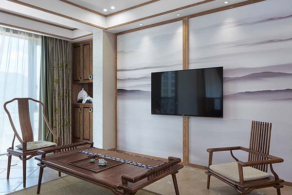 會(huì)舍裝修設(shè)計(jì)圖，新中式會(huì)舍裝修（三）