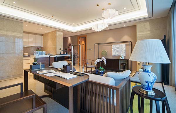 會(huì)舍裝修設(shè)計(jì)圖，新中式會(huì)舍裝修（四）