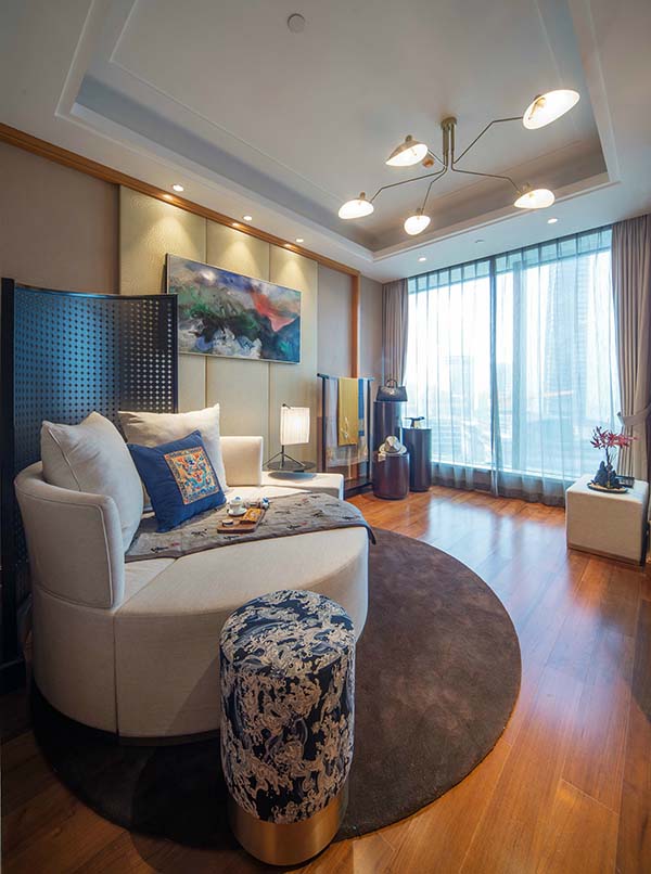 會舍裝修設(shè)計圖，新中式會舍裝修（四）