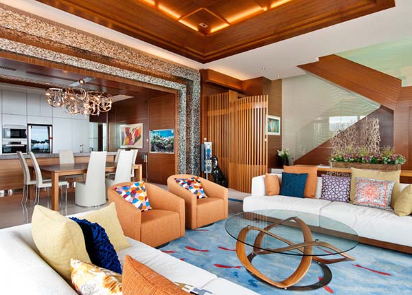 會舍裝修設計圖，新中式會舍裝修（八）