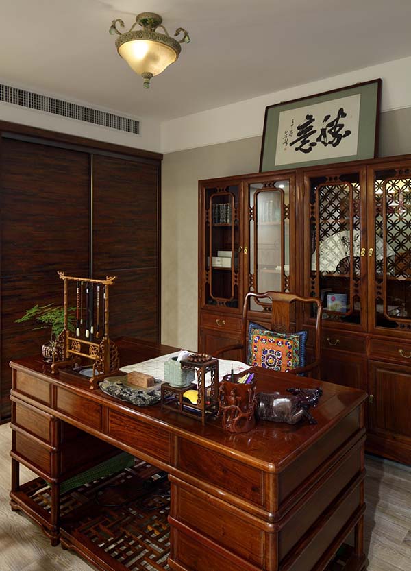 新中式裝修設計，裝修設計會舍圖(二)