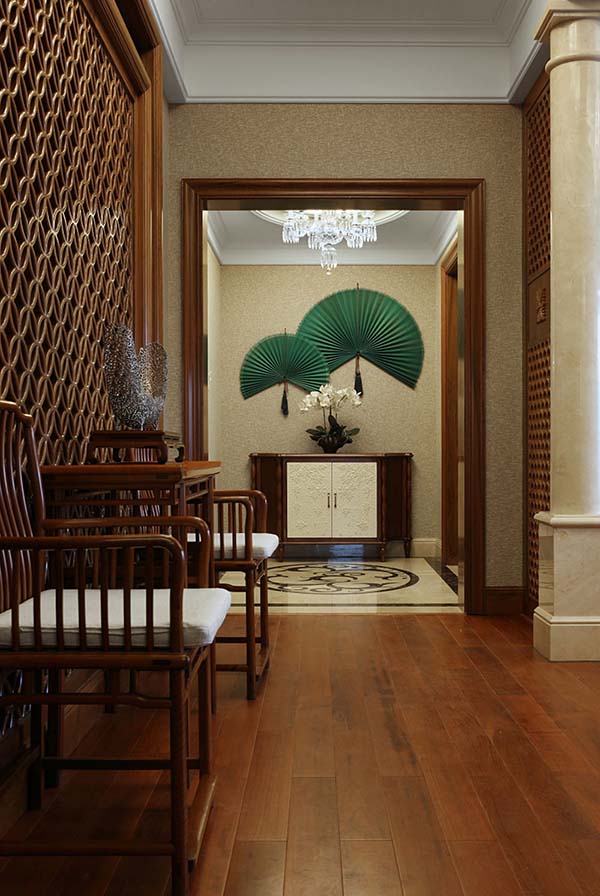 新中式裝修設計，裝修設計會舍圖(三)