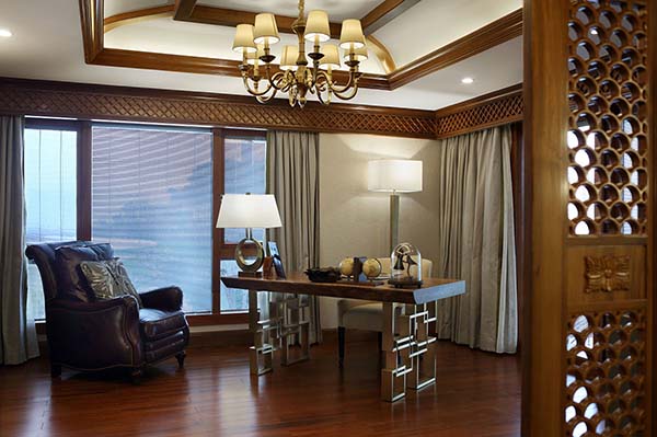 新中式裝修設(shè)計(jì)，裝修設(shè)計(jì)會(huì)舍圖(三)