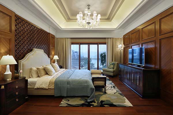 新中式裝修設計，裝修設計會舍圖(三)