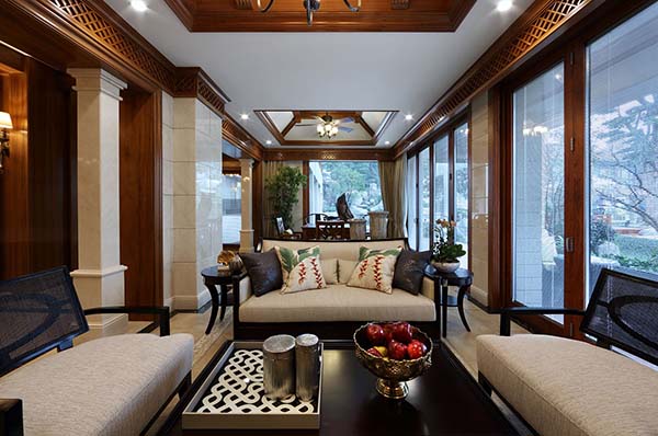 新中式裝修設計，裝修設計會舍圖(三)