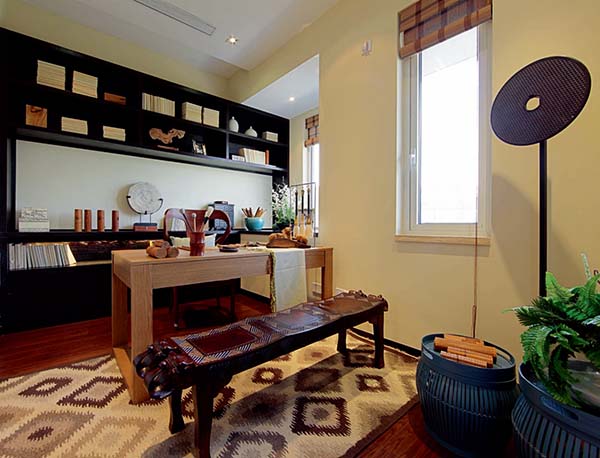 新中式裝修設(shè)計(jì)，裝修設(shè)計(jì)會(huì)舍圖(四)