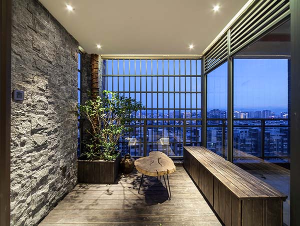 新中式裝修設(shè)計，裝修設(shè)計會舍圖(六)