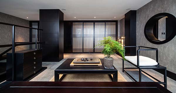 新中式裝修設(shè)計，裝修設(shè)計會舍圖(六)