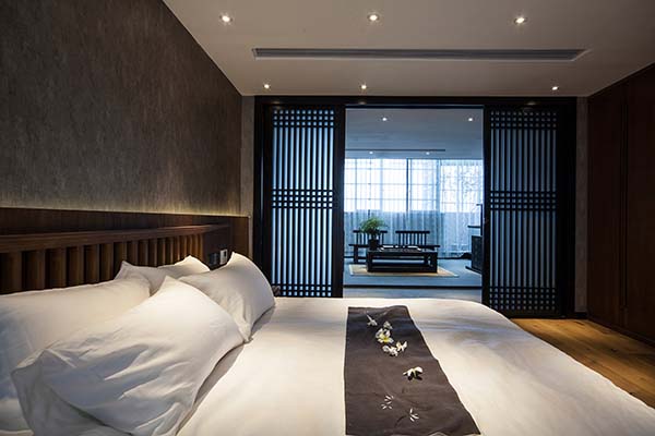 新中式裝修設(shè)計，裝修設(shè)計會舍圖(六)