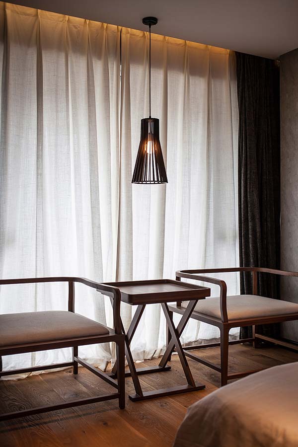 新中式裝修設(shè)計，裝修設(shè)計會舍圖(六)