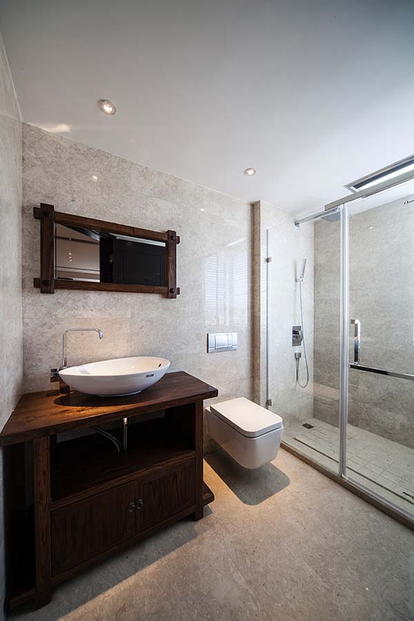 新中式裝修設(shè)計，裝修設(shè)計會舍圖(六)