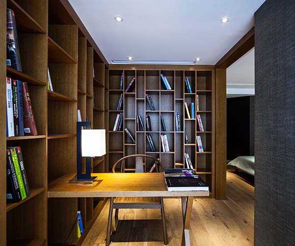 新中式裝修設(shè)計，裝修設(shè)計會舍圖(六)