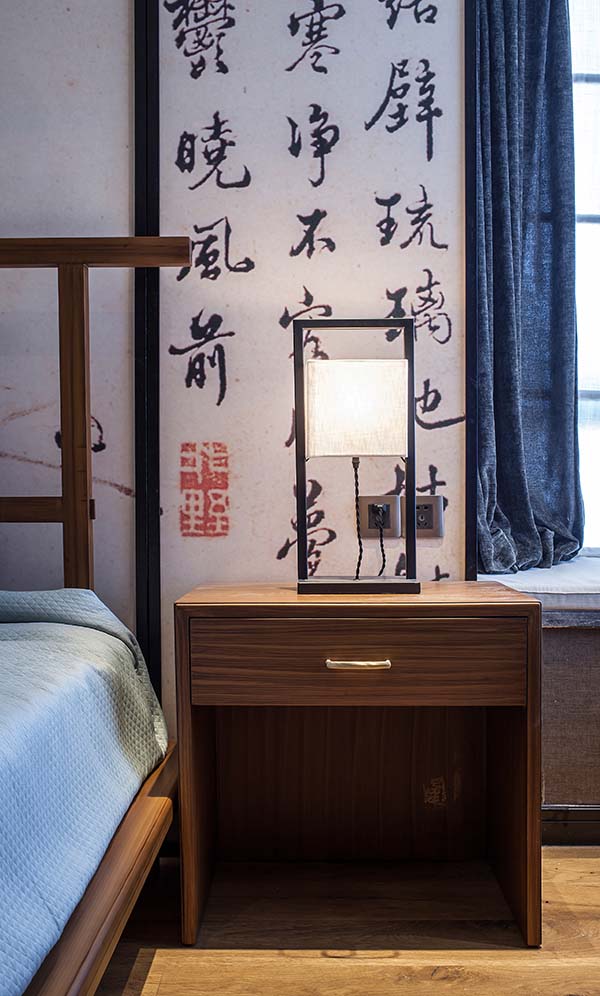 新中式裝修設(shè)計，裝修設(shè)計會舍圖(六)